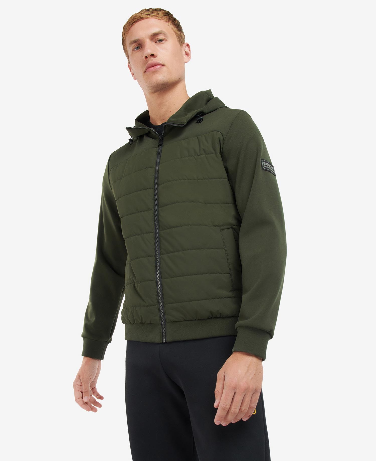 Barbour sweat hot sale jacket